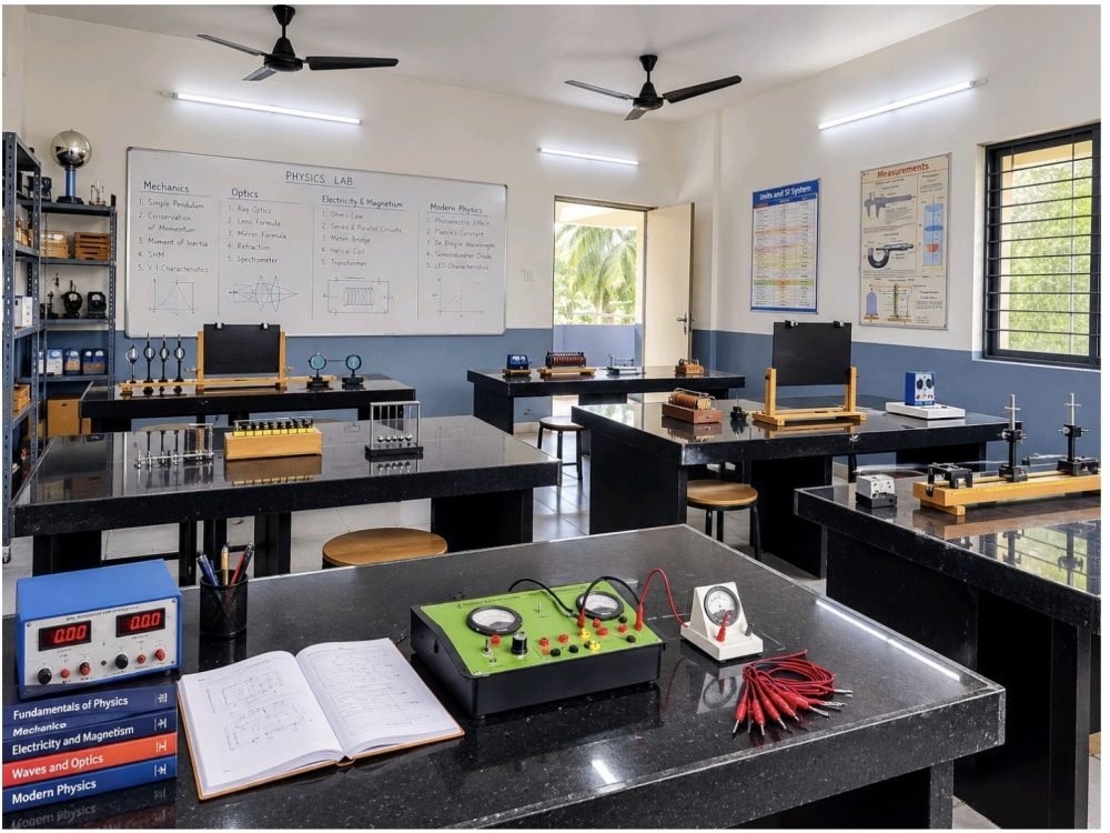 St. Mary's English High School & Jr. College campus Physics Lab