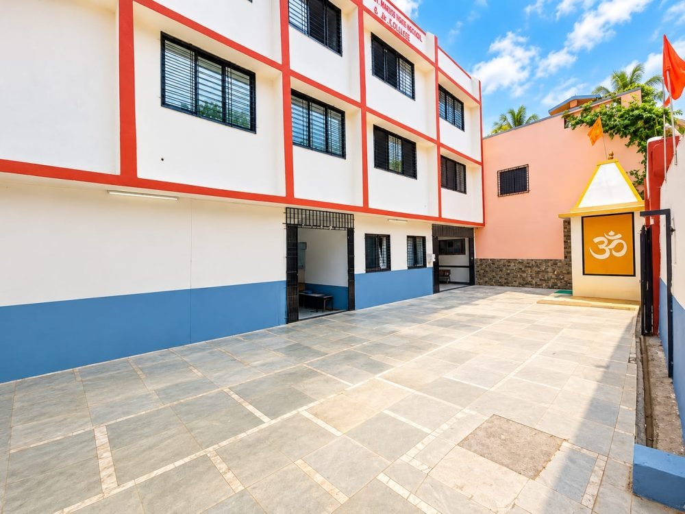 St. Mary's English High School & Jr. College campus photographs showing the school building and campus surroundings.