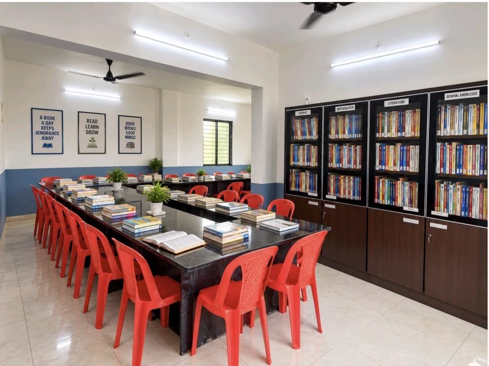 St. Mary's English High School & Jr. College Library.